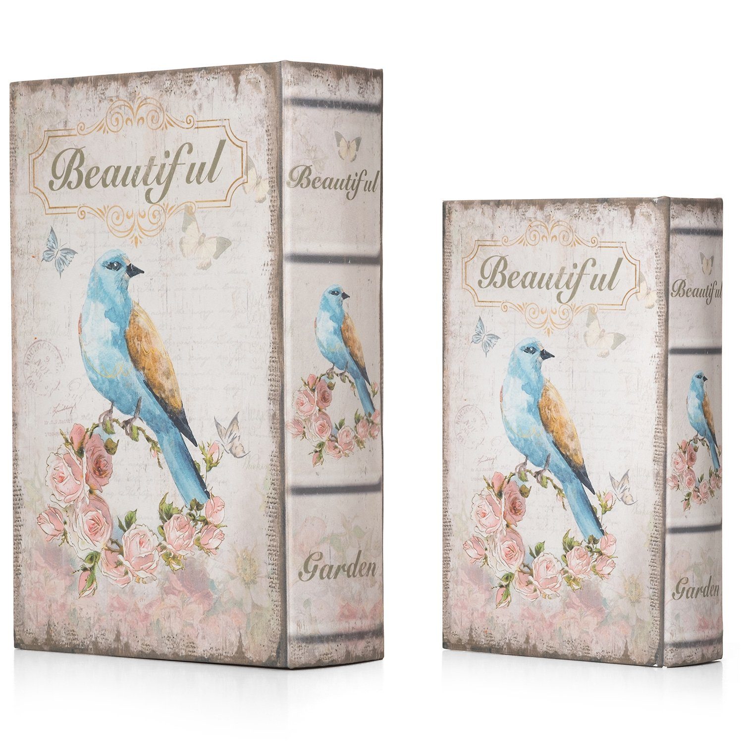 Moritz Etui Buchattrappe Bird Vogel Geldversteck Buch Safe Schatulle Vögelchen Buchtresor irrelevant, Box Beautiful Buchhülle