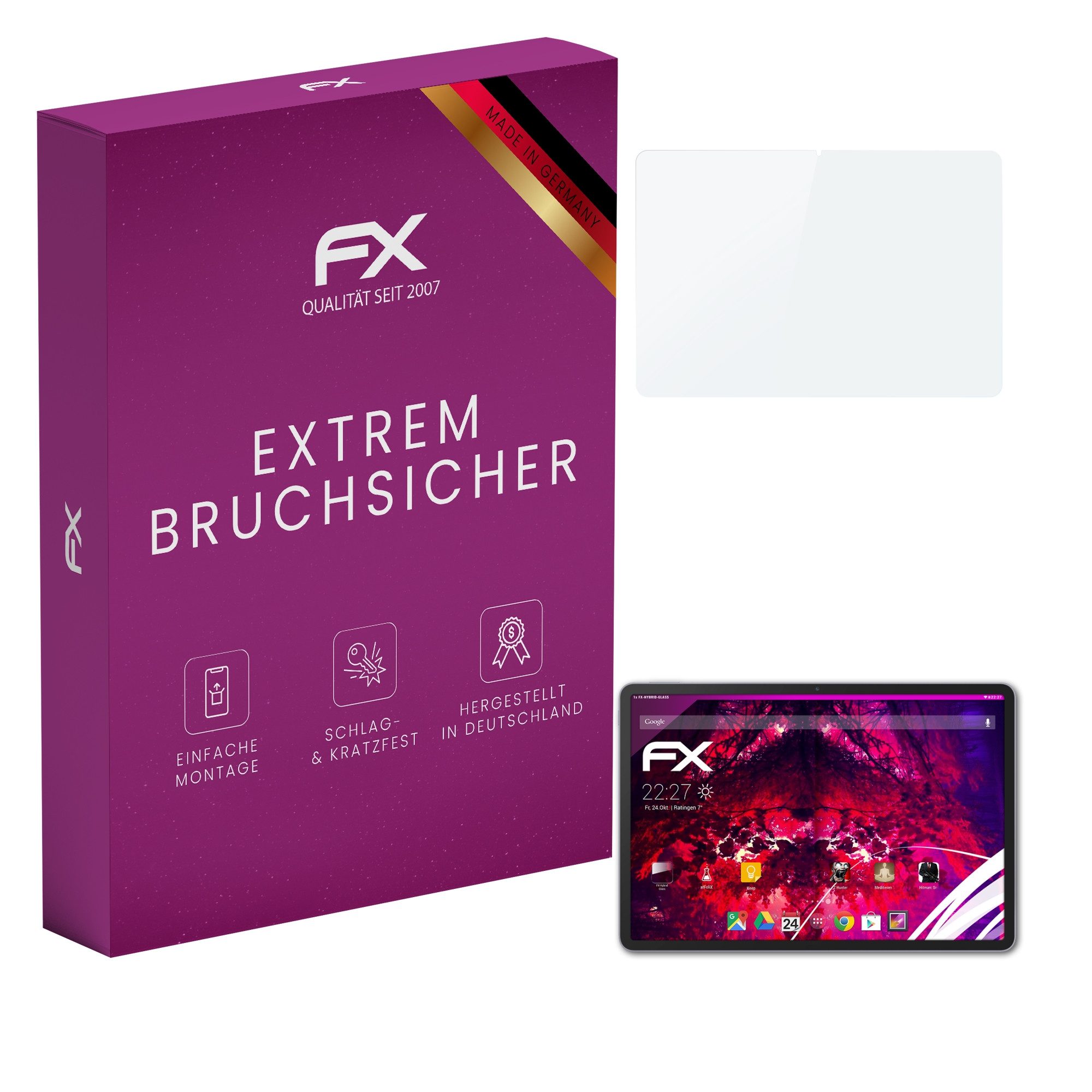 atFoliX Schutzfolie Panzerglasfolie für Huawei MatePad 11.5 2023, Ultradünn und superhart