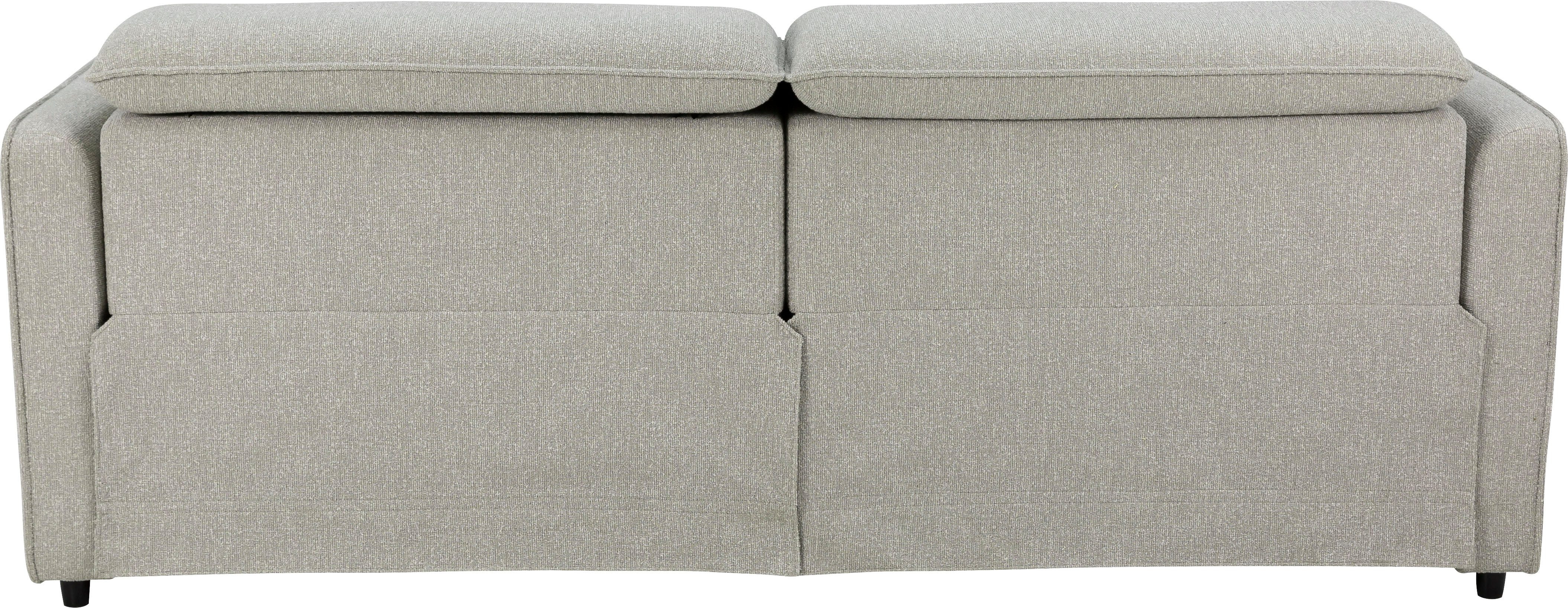 OTTO home 2-Sitzer KYLLY XXL 208 cm - OTTO. Verlässliche Qualität., elektr. Relaxfunktion, verstellb. Kopfteil, USB, Federkern, Struktur