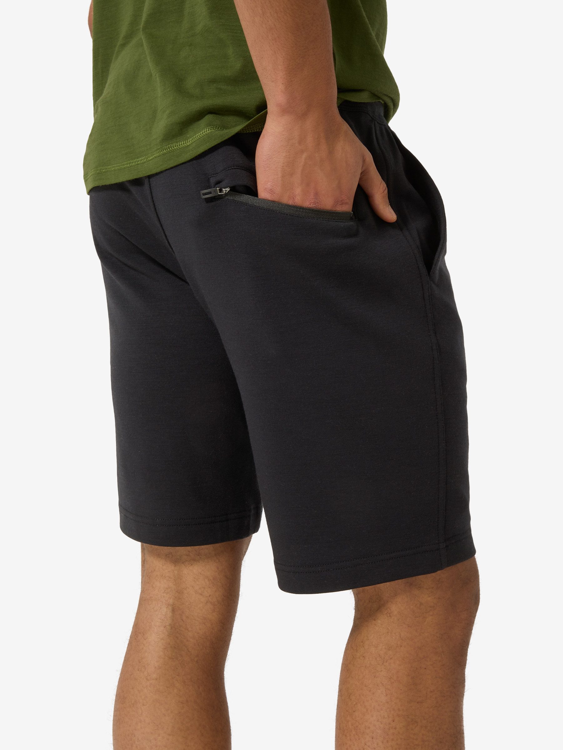 SUPER.NATURAL Funktionshose für Herren aus Merino M SOLUTION SHORTS vielseitig, am Strand & beim Sport