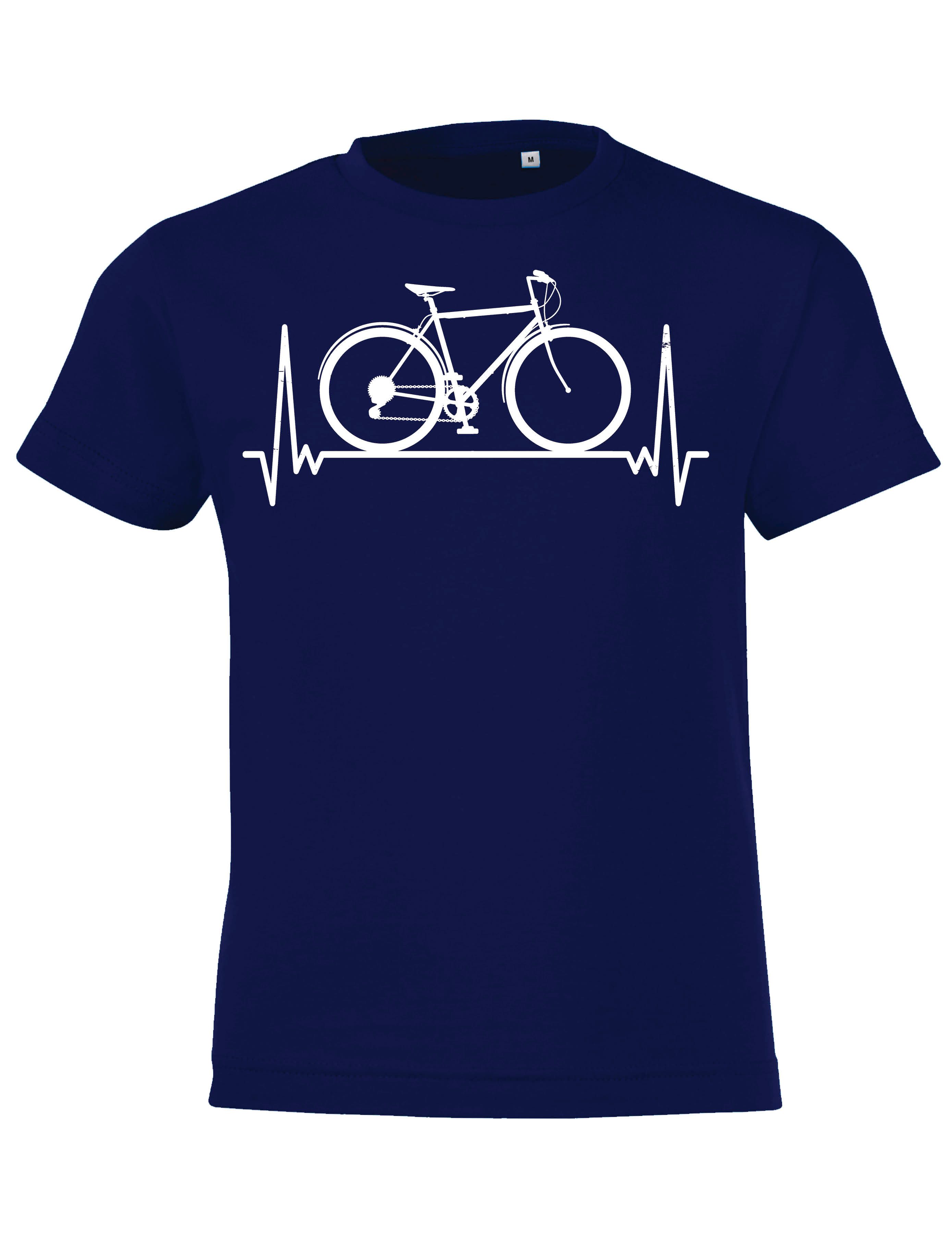 T-Shirt Heartbeat Fahrrad Kinder Shirt