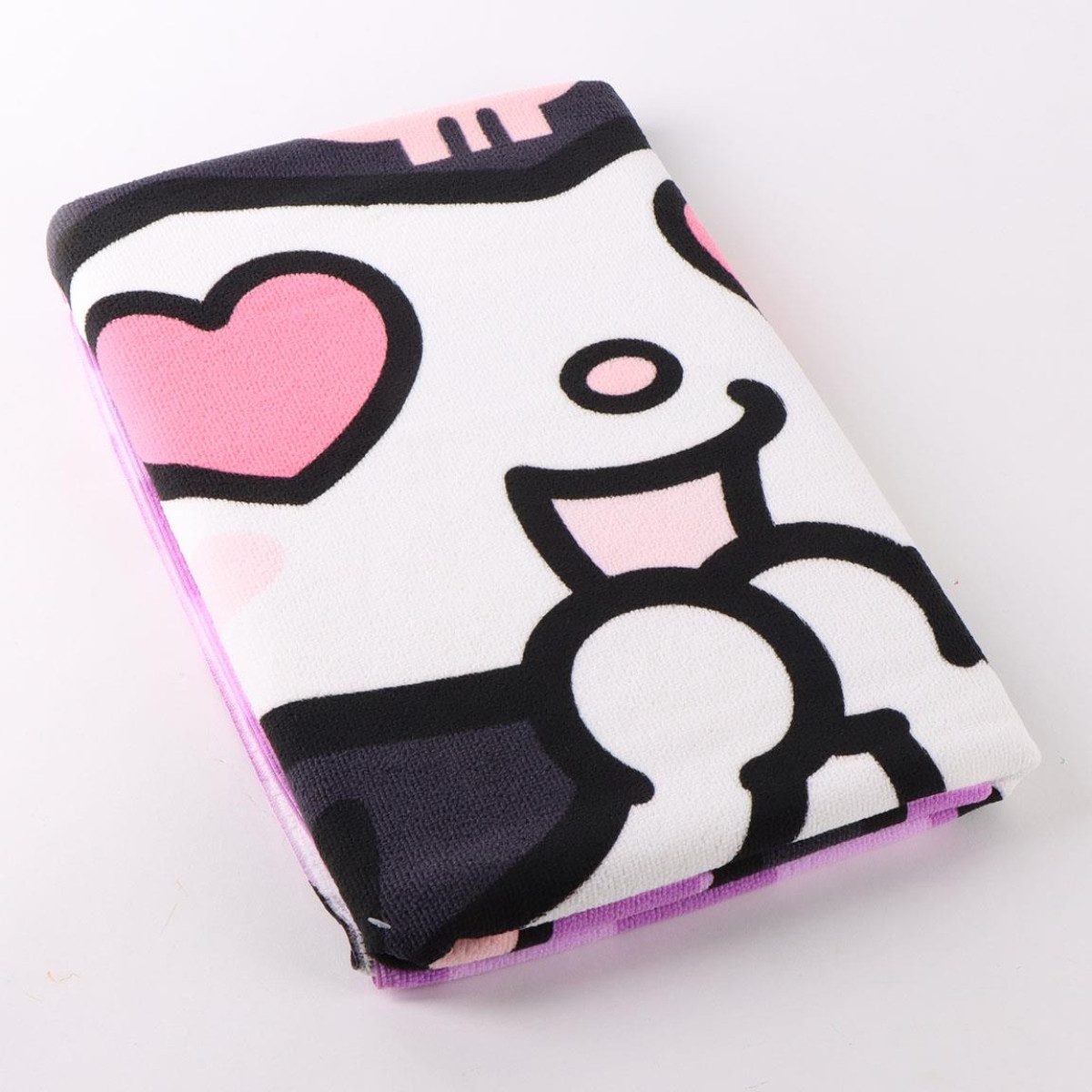Hello Kitty Strandtuch Badetuch 70 × 140 cm 250 gsm für Strand Schwimmbad und Urlaub