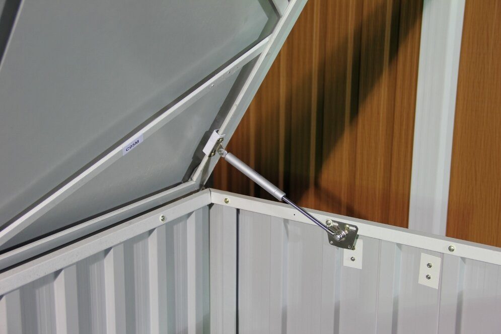 DURAMAX Kissenbox Gartenbox Duramax Gerätebox 134 x 73 x 73 cm