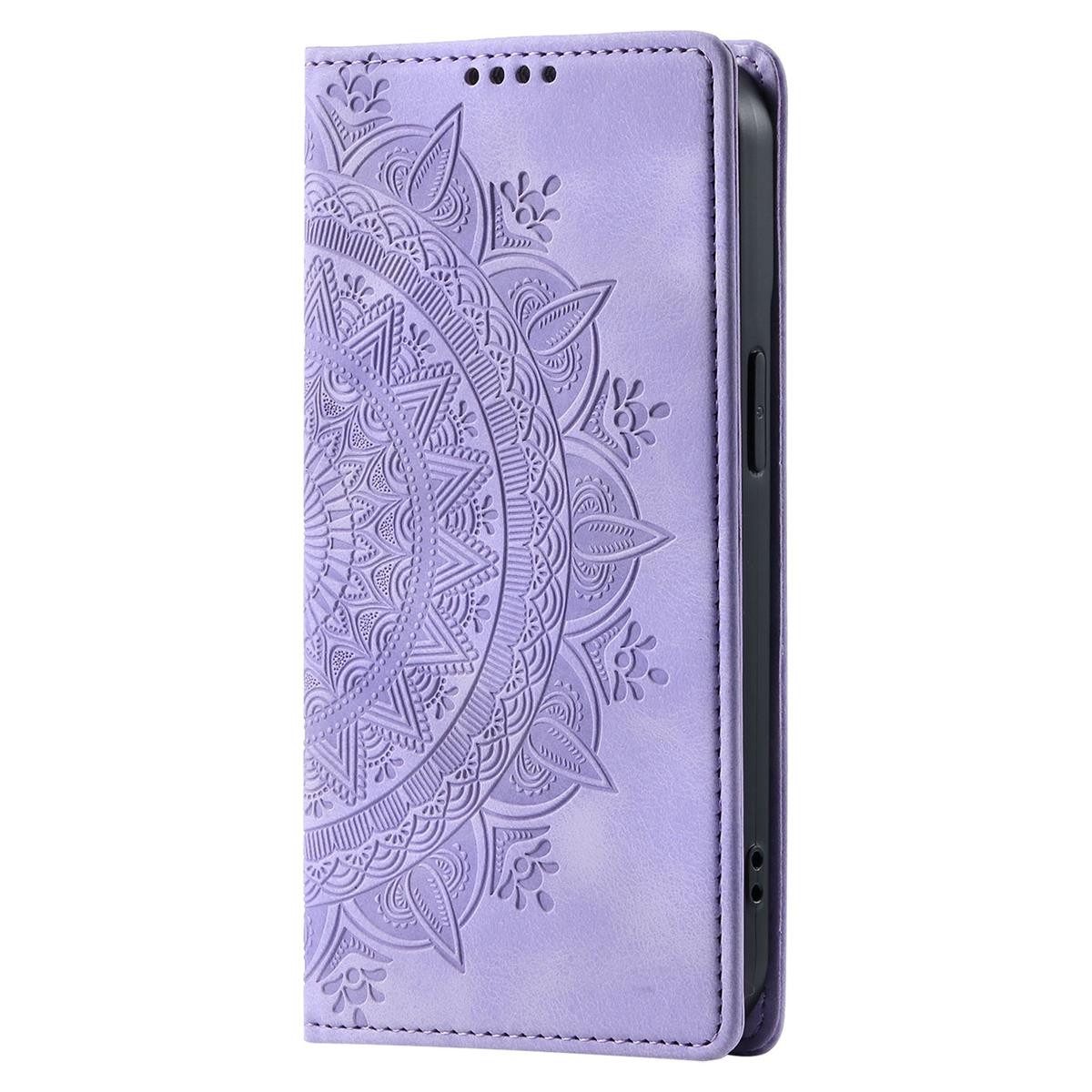 CoverKingz Handyhülle Hülle für Xiaomi 14 Ultra Handyhülle Flip Case Cover Tasche Etui, Mandala