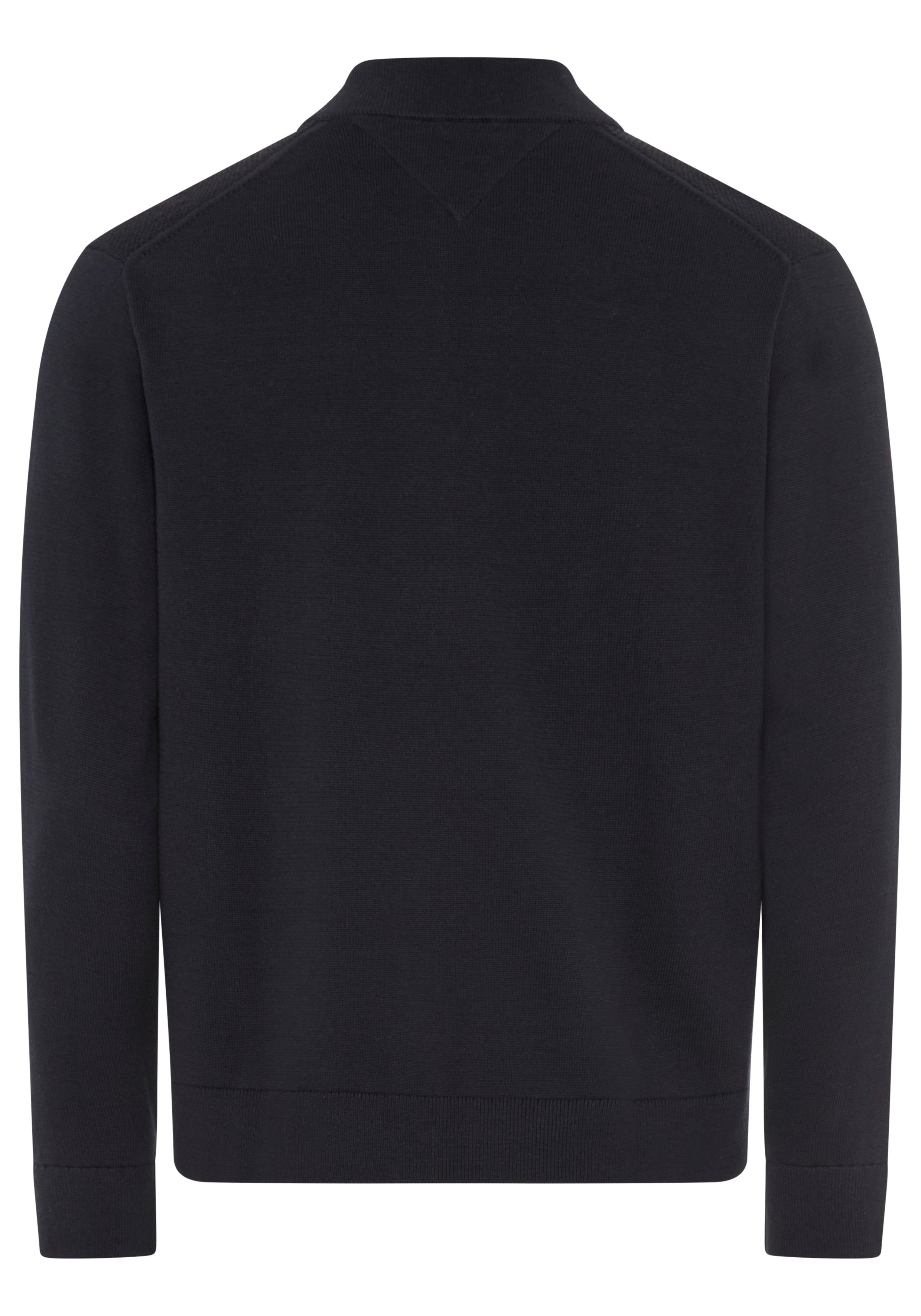 Tommy Hilfiger Strickjacke RWB TEXTURED ZIP THROUGH BOMBER günstig online kaufen