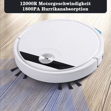 Welikera Saugroboter 3-in-1-Kehrroboter, 1800Pa, 6 Reinigungsmodi, Fernbedienung