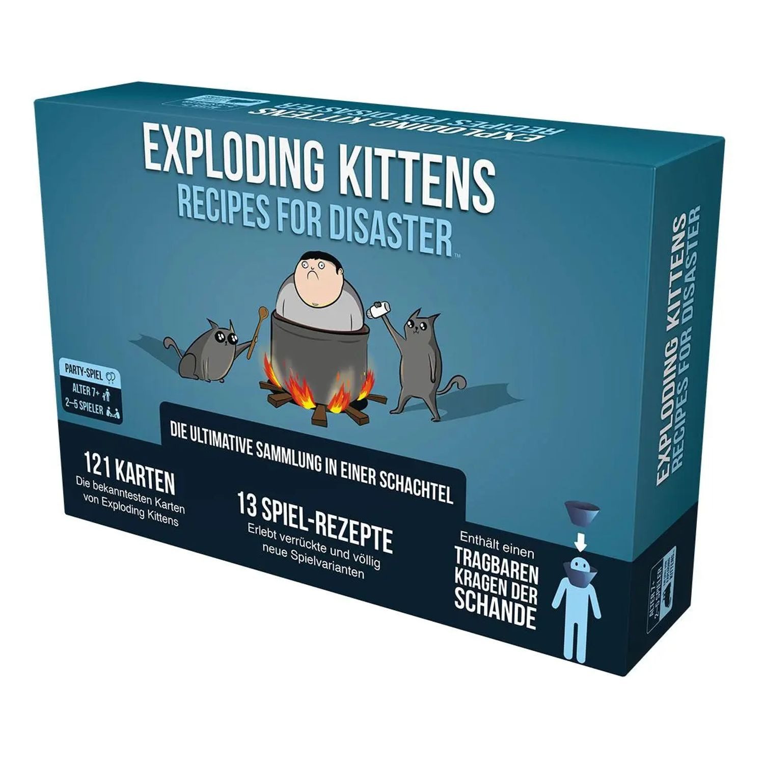 Asmodee Spiel Exploding Kittens Recipes for Disaster