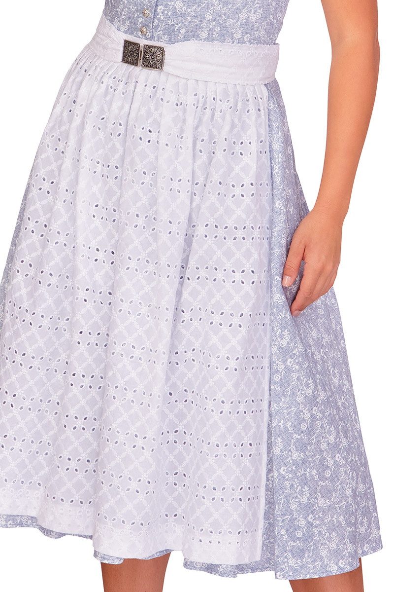 Berwin & Wolff Dirndl Midi Dirndl 2tlg. - ORYANA - pale denim