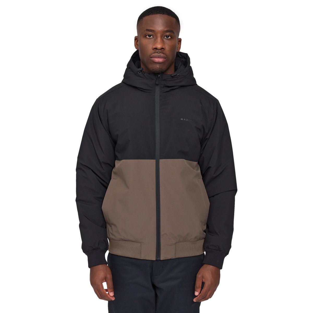black/olive brown