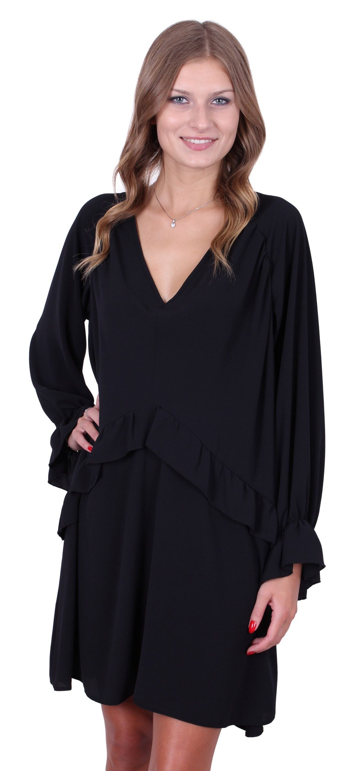 Sarcia.eu Minikleid John Zack Schwarzes Minikleid günstig online kaufen