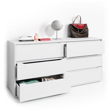 Vicco Kommode Sideboard Mehrzweckschrank RUBEN 160 cm Weiß