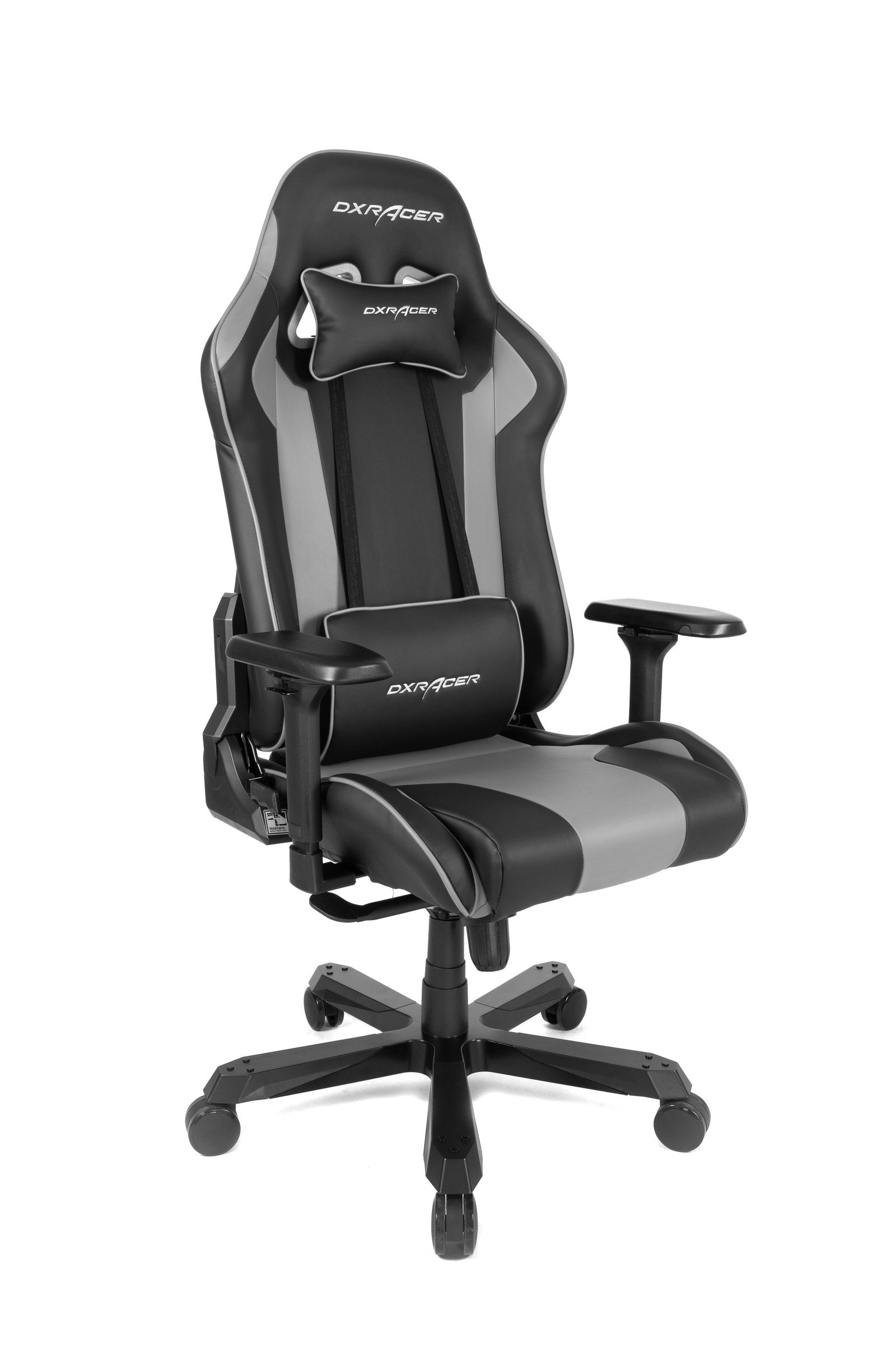 MCA furniture Gaming-Stuhl in schwarz / grau - 70x133x70cm (BxHxT)