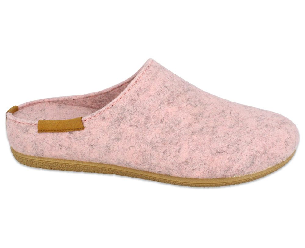 Beck Damen Filz-Clogs Ellen mit hohem Schurwollanteil Hausschuh mit herausnehmbarer Innensohle und rutschfester Laufsohle – Bild 5 von 5