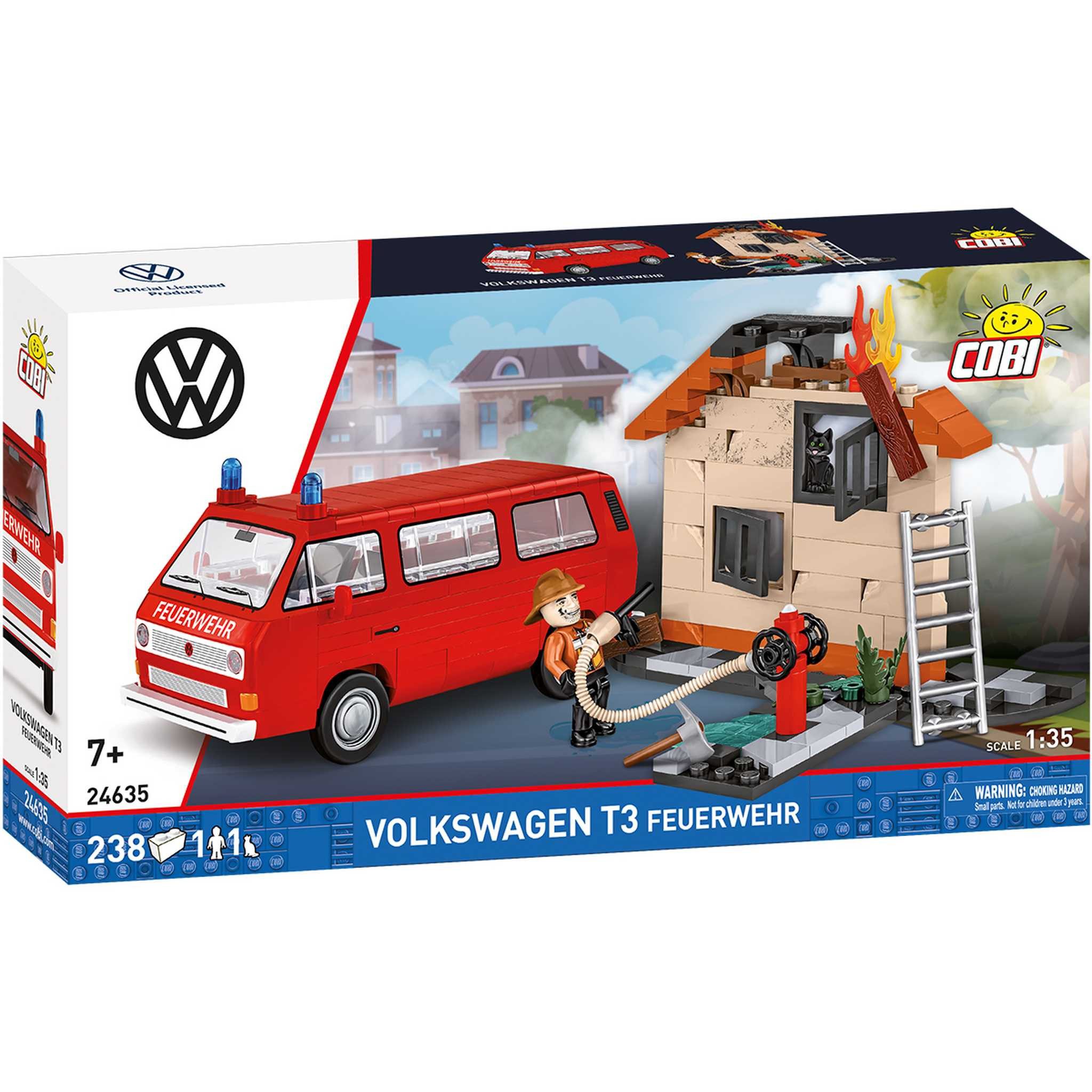 COBI CB-24635 - VW T3 Feuerwehr (Cobi) Spielbausteine