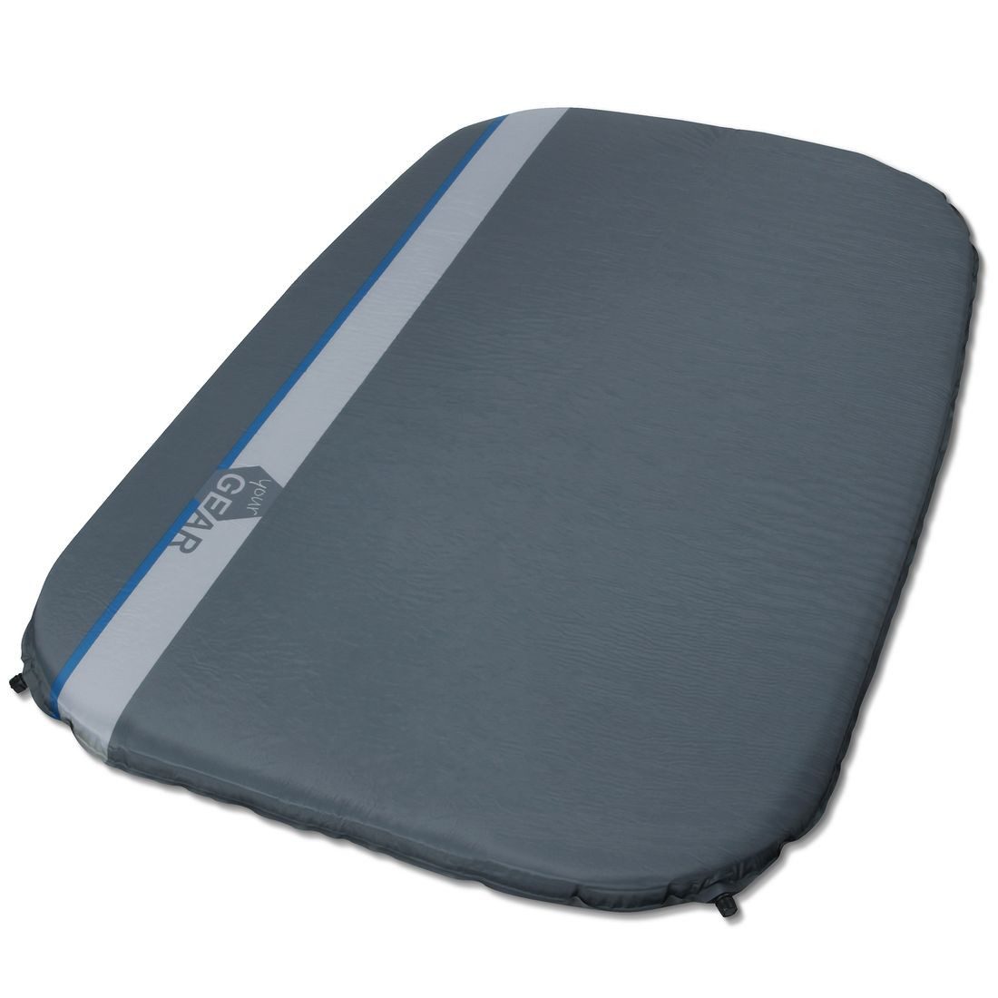 yourGEAR Isomatte yourGEAR ISO Duo Max selbstaufblasbare 2 Mann Isomatte 198x130x7cm Doppel-Thermomatte Luftmatratze Luftbett Campingmatte