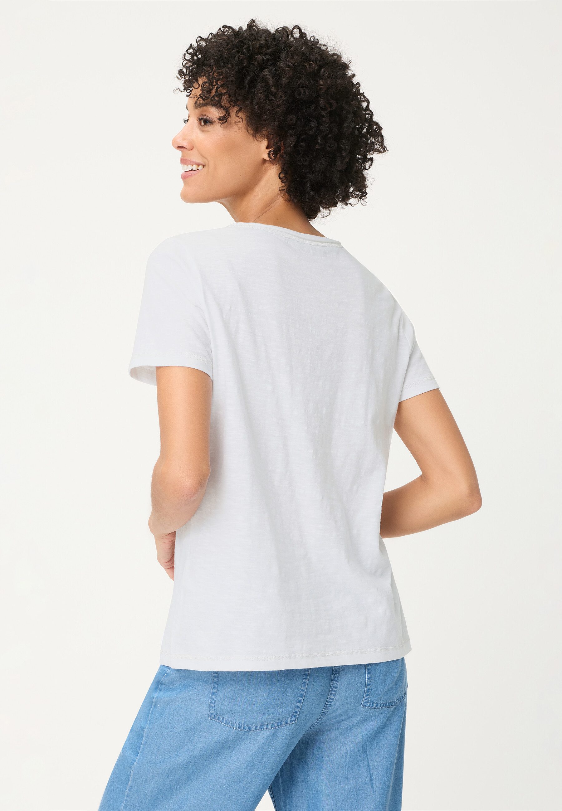 Olsen T-Shirt Shirt mit Placement-Print