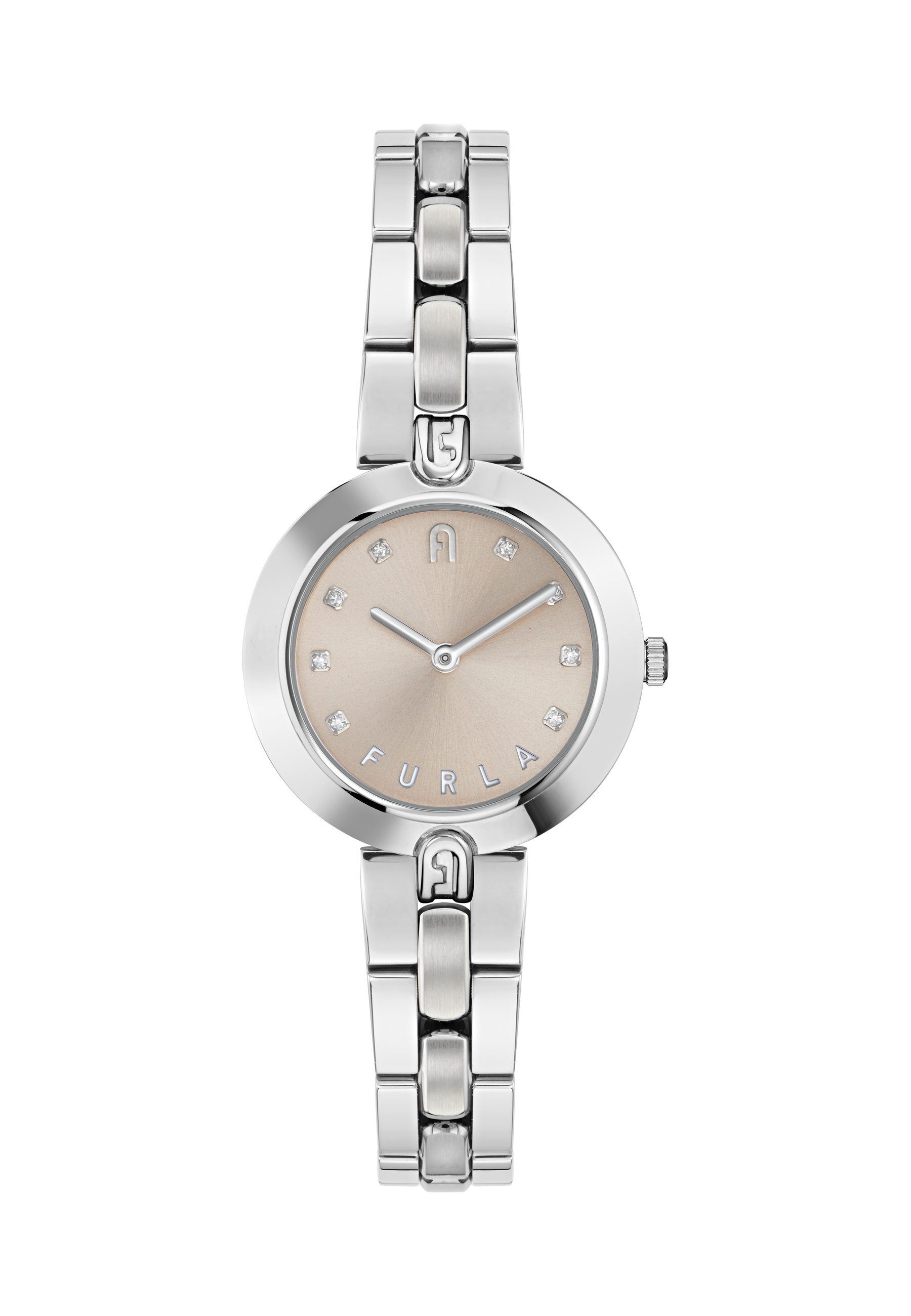 Furla Quarzuhr FURLA LOGO LINKS, (1-tlg), Quarz Analog