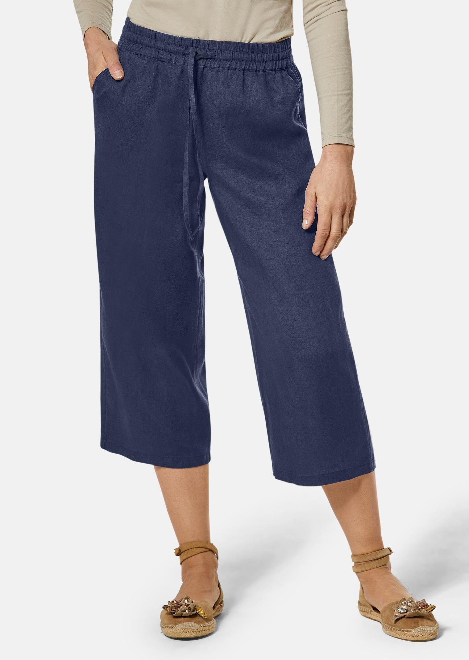 Stoffhose Sommerhose mit Rundumschlupfbund