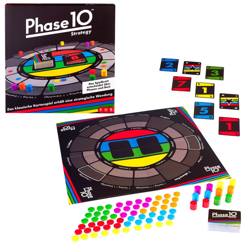 Mattel® Spiel Brettspiel Phase 10 Strategy