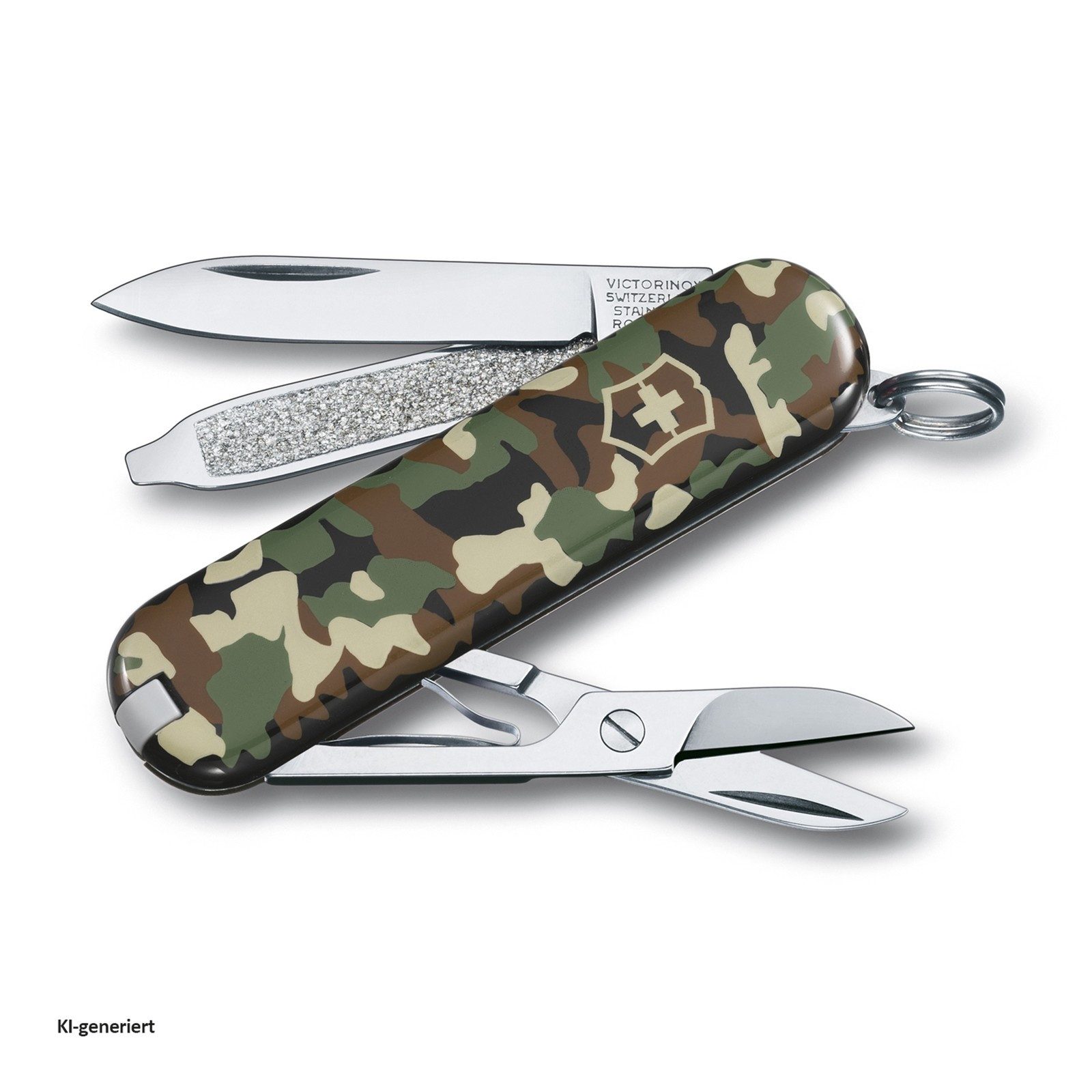 Victorinox Taschenmesser Taschenmesser Classic 7, (Stück, 1 St., 1 Taschenmesser), Multitool 7 Funktionen