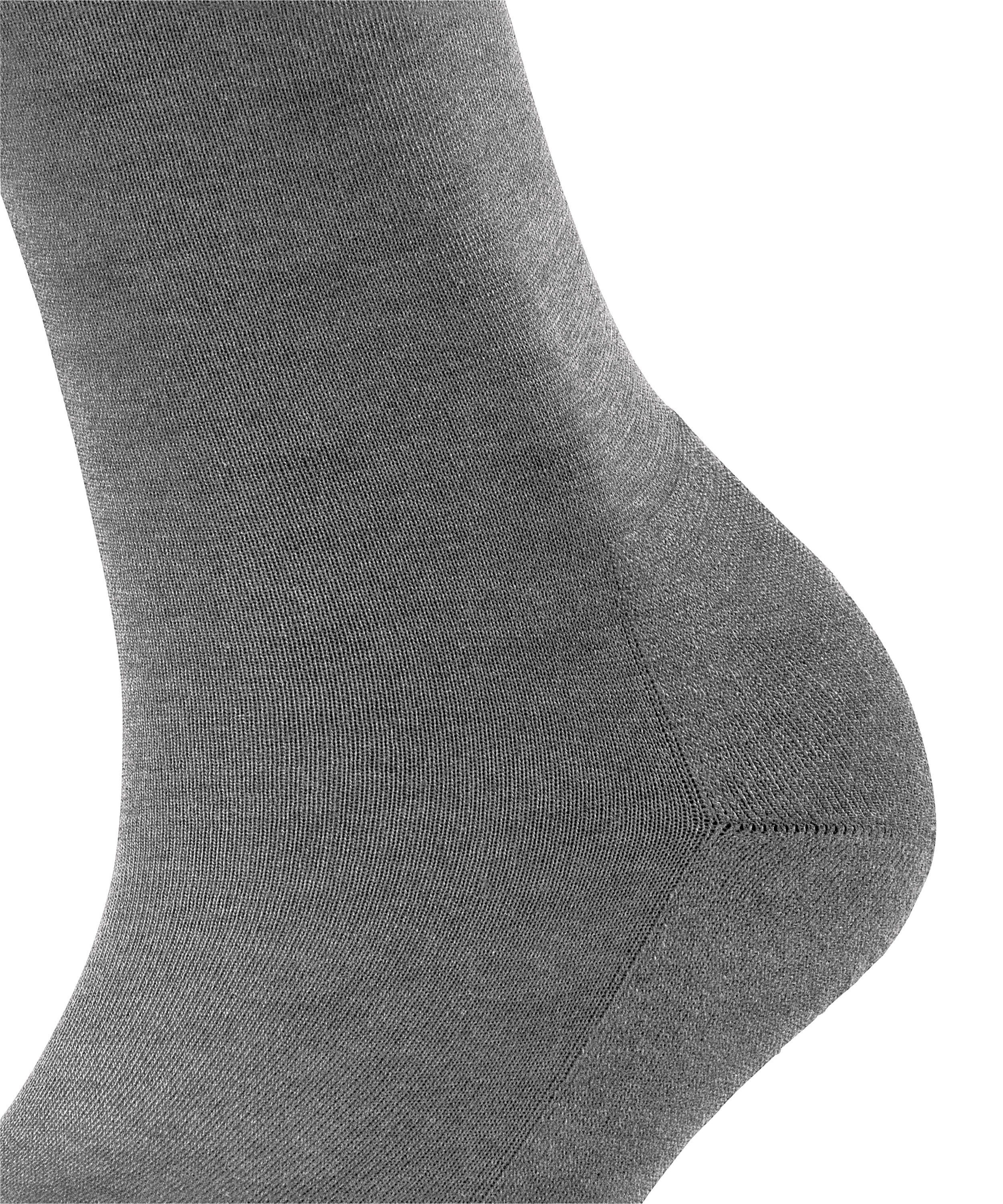 (1-Paar) light greymel. Socken (3216) FALKE ClimaWool