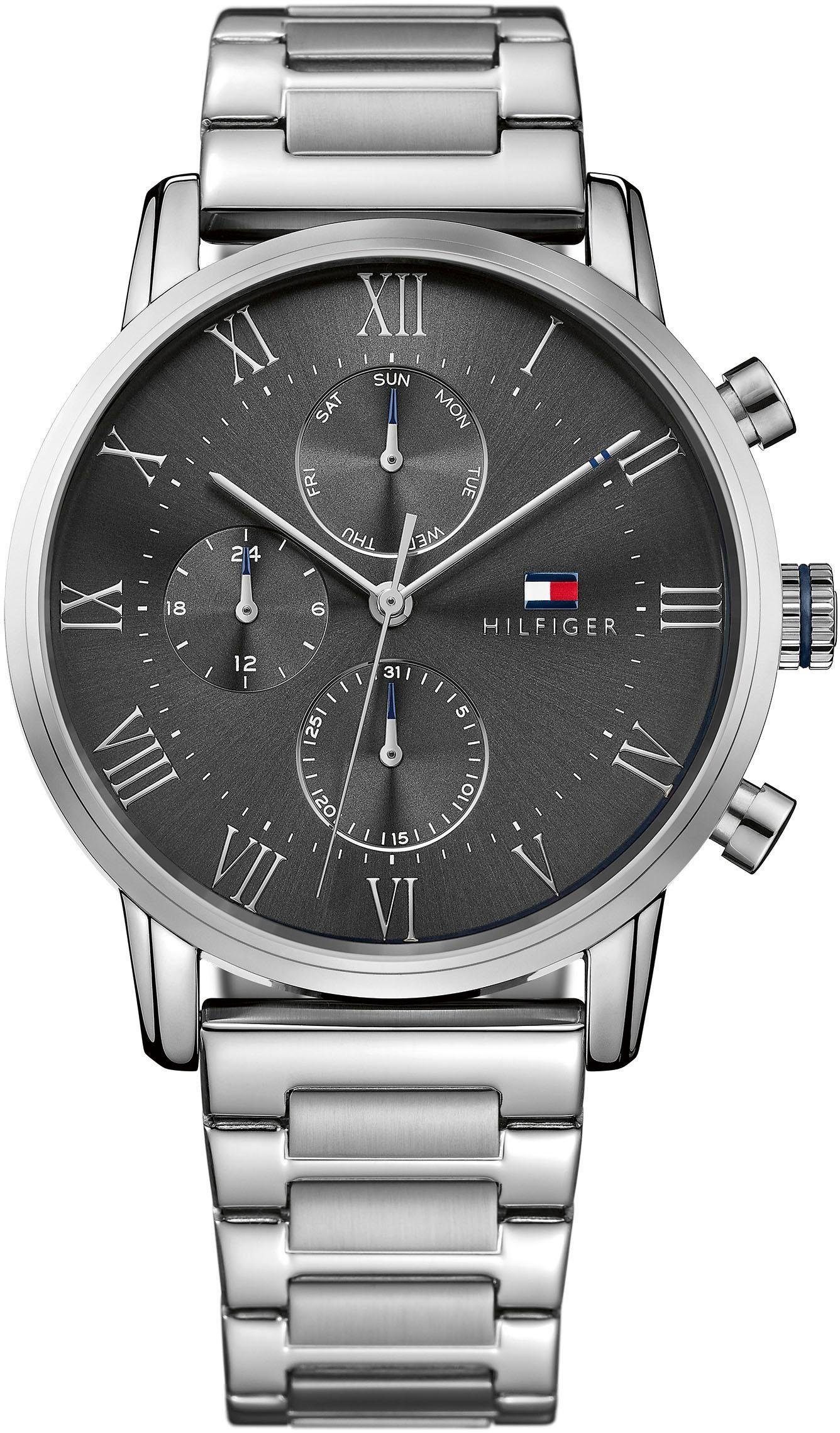 Multifunktionsuhr Sophisticated Hilfiger 1791397 Tommy Sport,