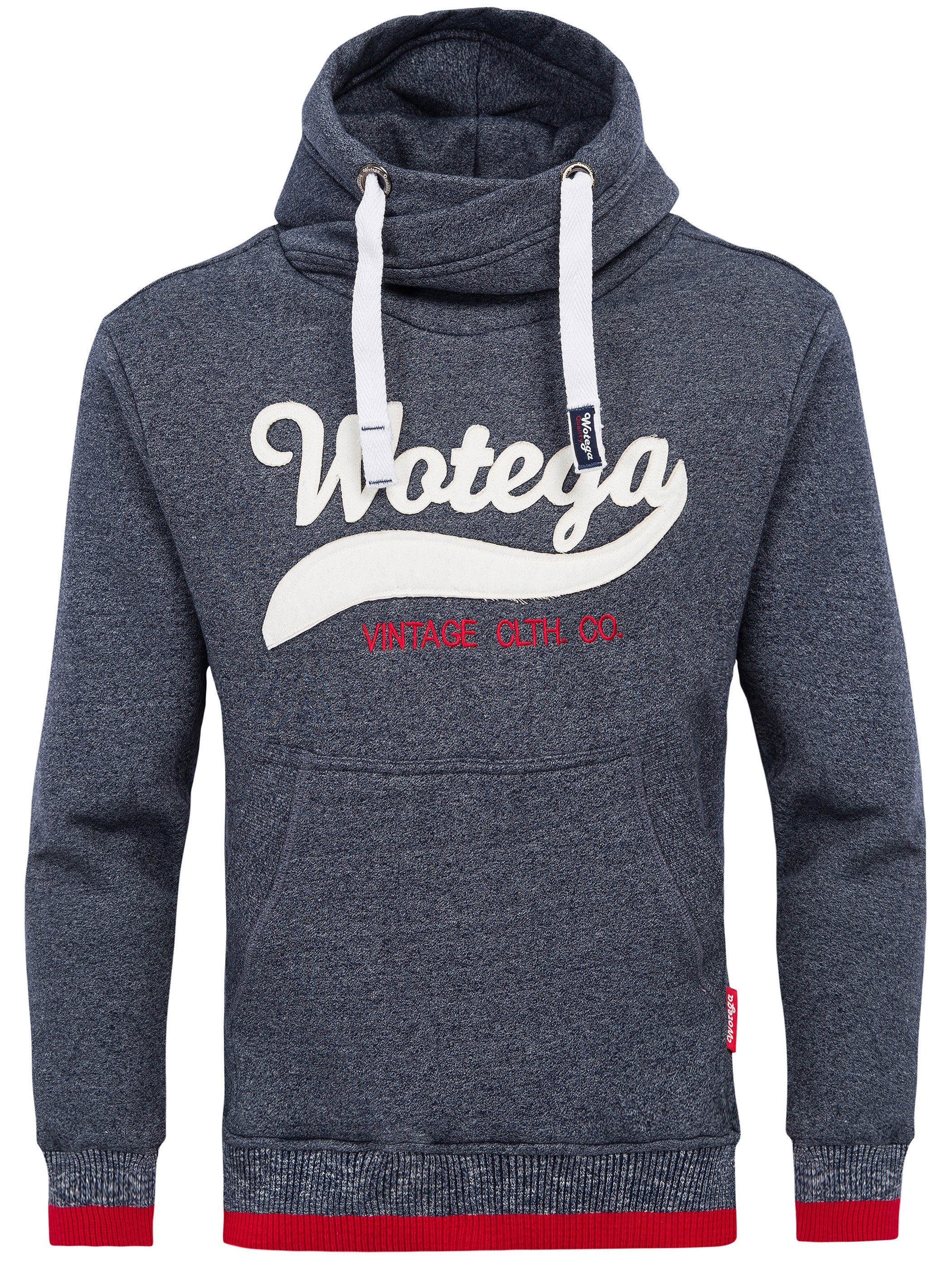 WOTEGA Kapuzenpullover Sweat Hoodie Isaac Kapuzensweatshirt mit bequemer Pa günstig online kaufen