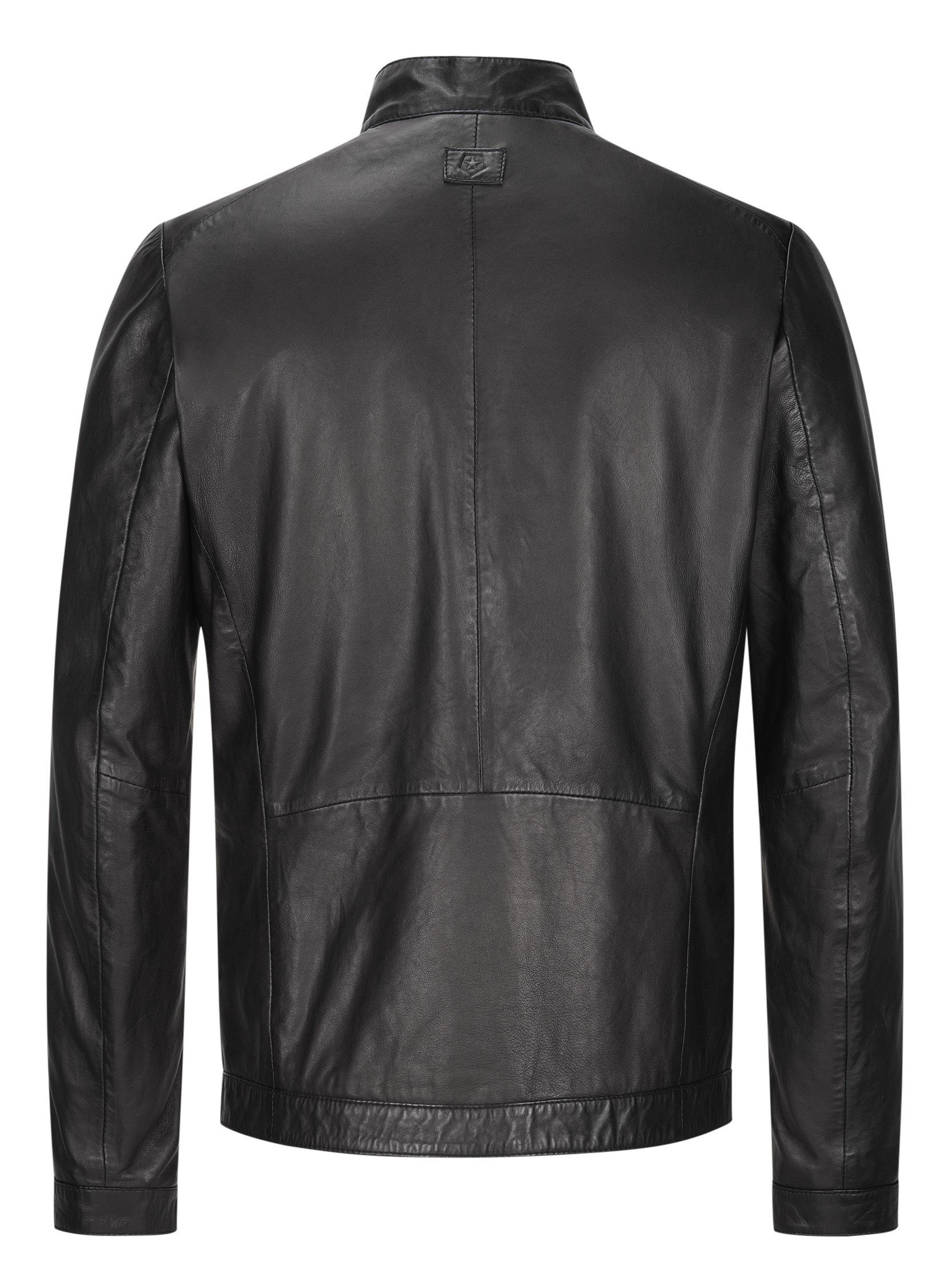 Milestone Lederjacke MSDave klassischer Schnitt aus feinstem Lammleder