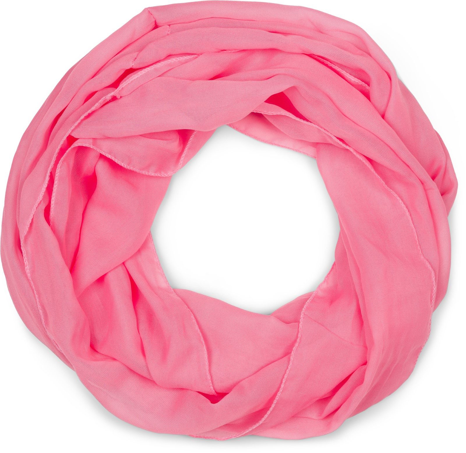 styleBREAKER Loop Seidiger unifarbener Loop, (1-St)