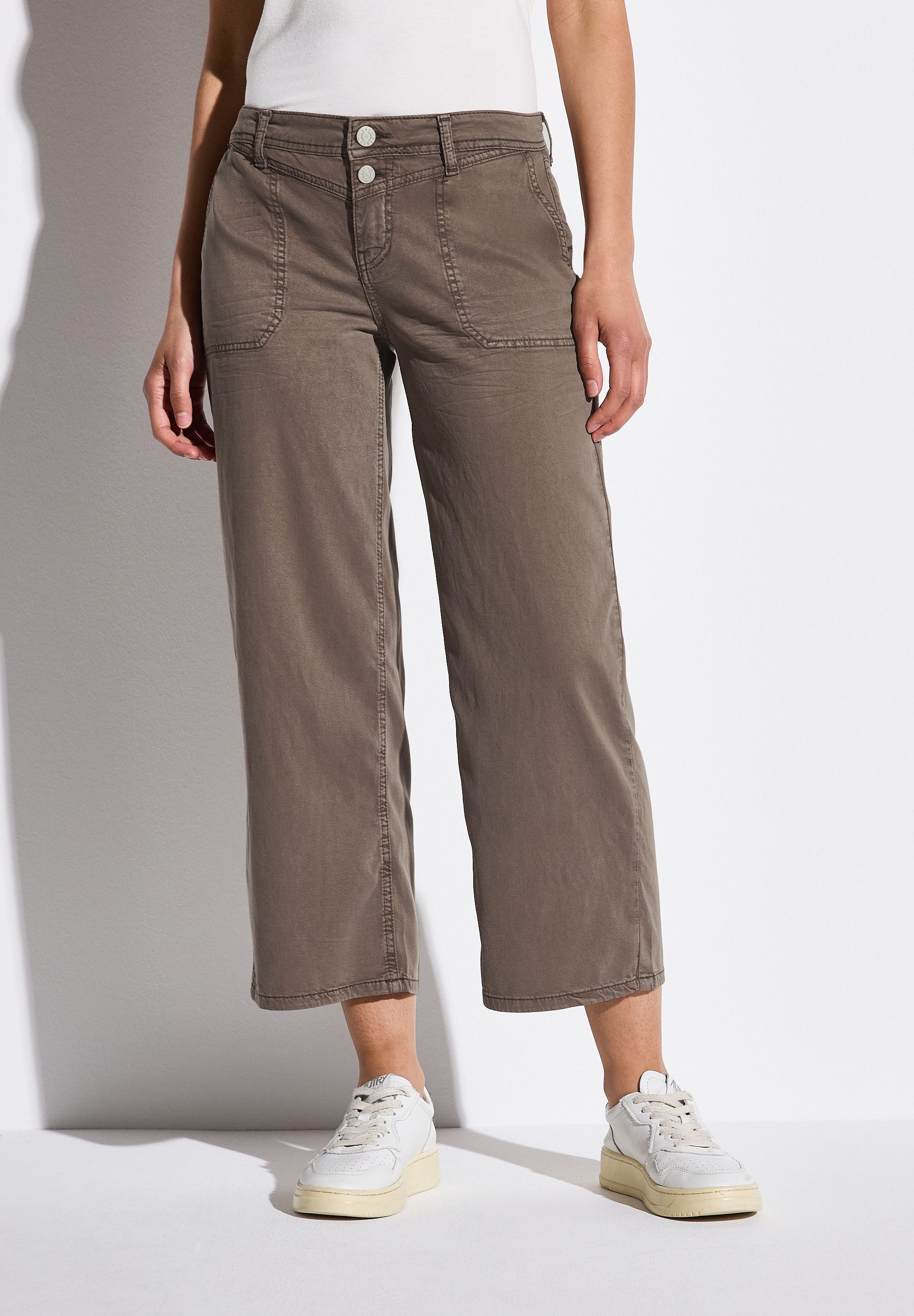 STREET ONE Weite Jeans im Culotte-Stil günstig online kaufen