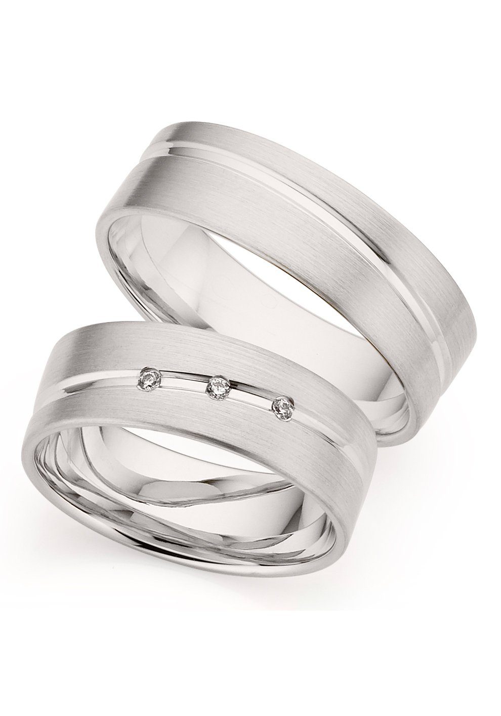 Phönix Trauring Schmuck Geschenk Silber 925 Trauring Ehering LIEBE versch. Varianten, Made in Germany - wahlweise mit oder ohne Brillanten