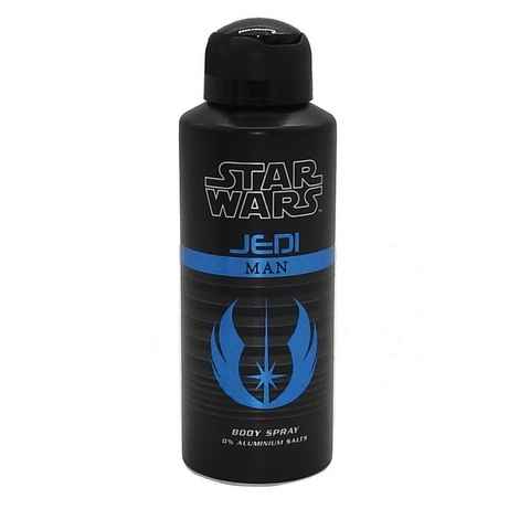 Star Wars Körperspray, HerrenJedi 150ml Deodorant Man Deospray Deo Duft