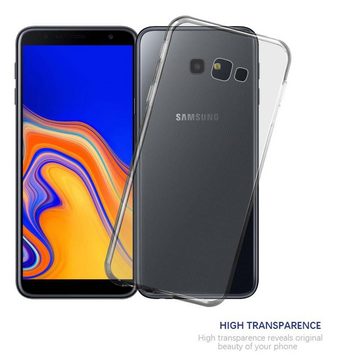 Cadorabo Handyhülle Samsung Galaxy J4 PLUS Samsung Galaxy J4 PLUS, Flexible TPU Silikon Handy Schutzhülle - Hülle - ultra slim