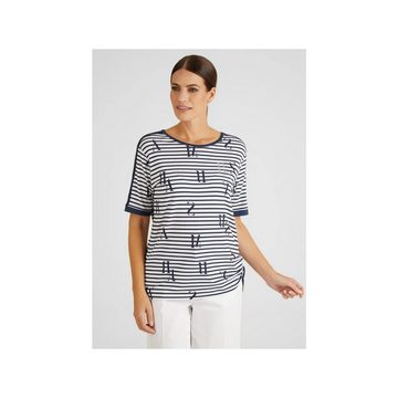 Rabe T-Shirt blau (1-tlg)