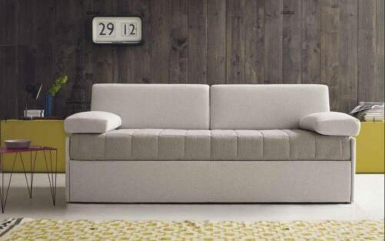 JVmoebel 3-Sitzer Design Luxus Couch Sofa Textil Sofas Beige 3 Sitzer, Made in Europe