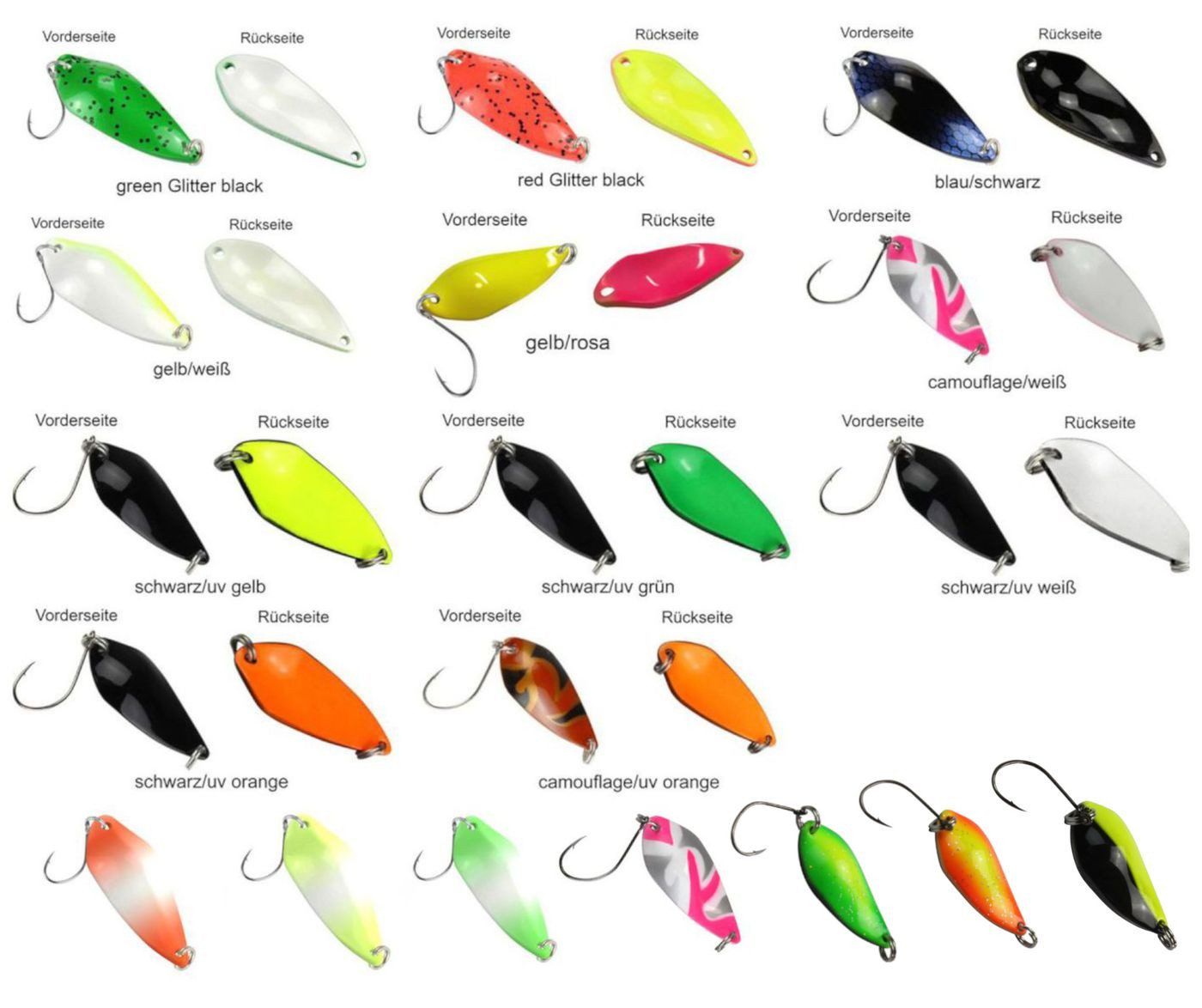 Fishing Tackle Max Kunstköder FTM Spoon Rock Blinker 4,2g - Löffelblinker