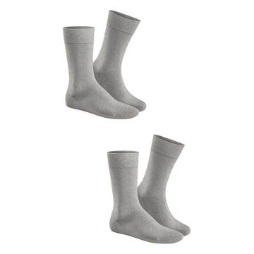 Hudson Basicsocken ONLY 2-PACK (1-Paar) Herren Sneaker Socken aus qualitativer Baumwolle im Doppelpack