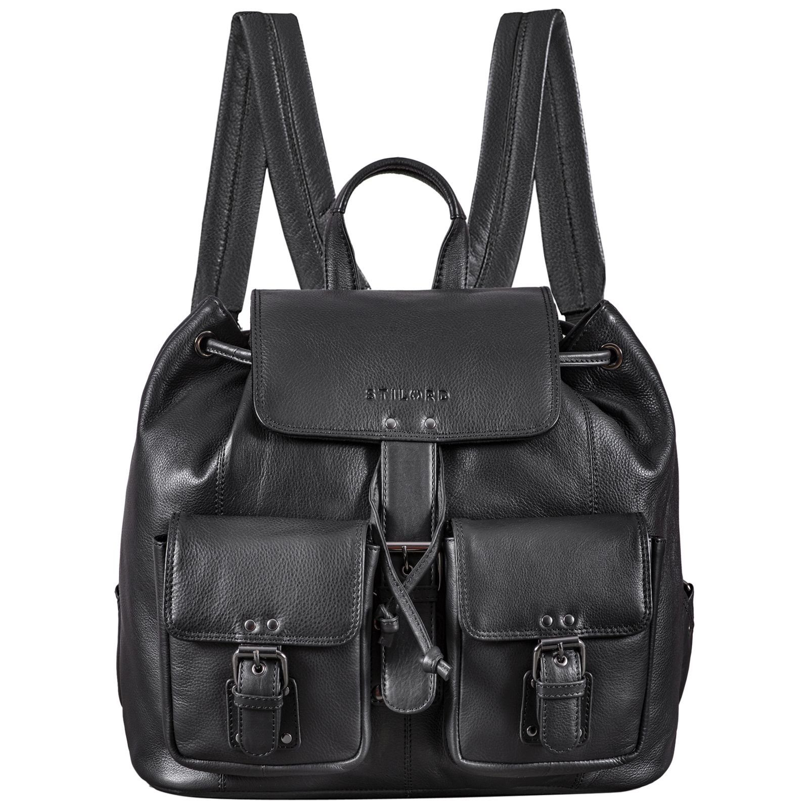 STILORD Cityrucksack "Larissa" Vintage Rucksack Leder günstig online kaufen