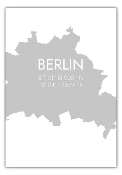 MOTIVISSO Poster Berlin Koordinaten #5