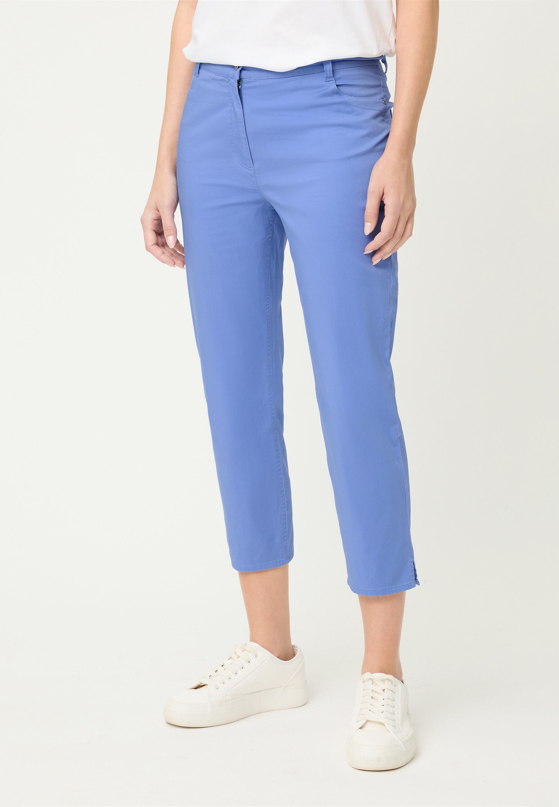 Olsen Stoffhose Hose im Cropped-Style