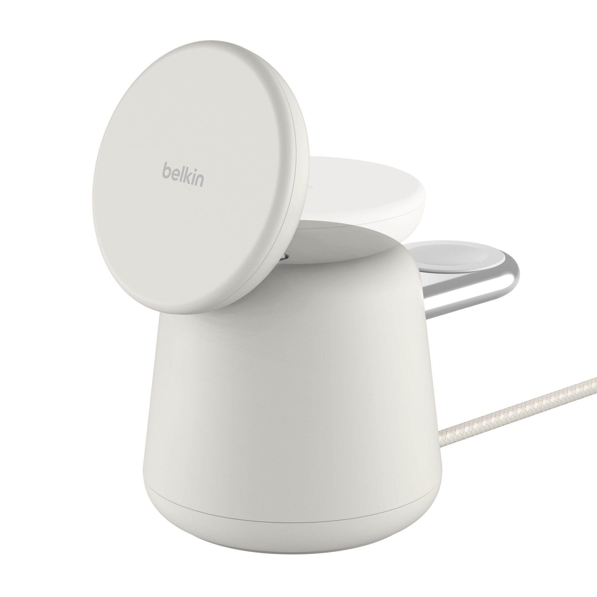 Belkin BOOST CHARGE PRO 2in1 Ladedock mit MagSafe 15W Wireless Charger