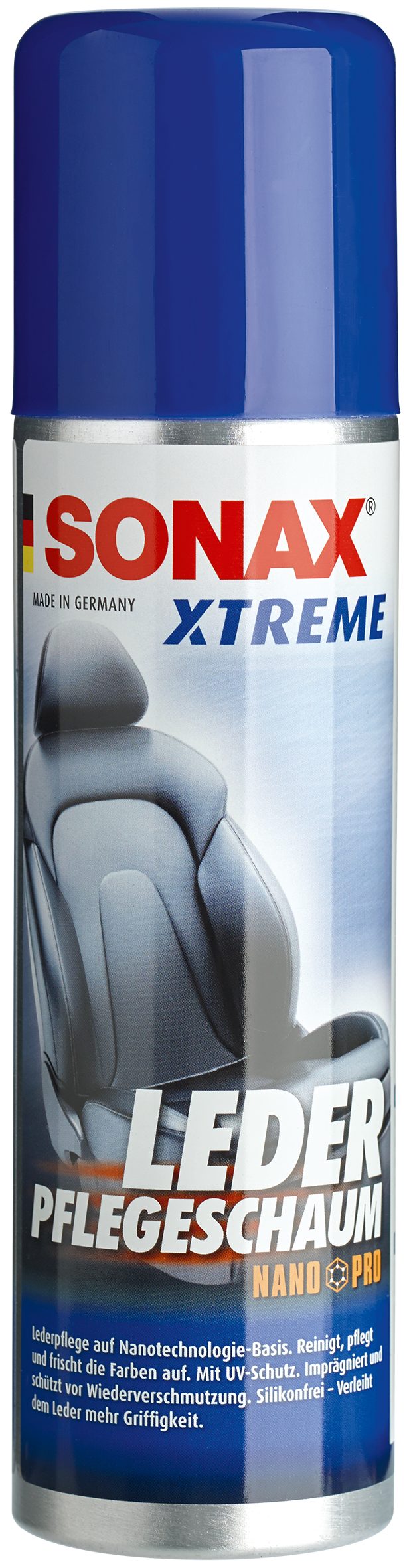 Sonax SONAX XTREME LederPflegeSchaum NanoPro 250 ml Auto-Reinigungsmittel
