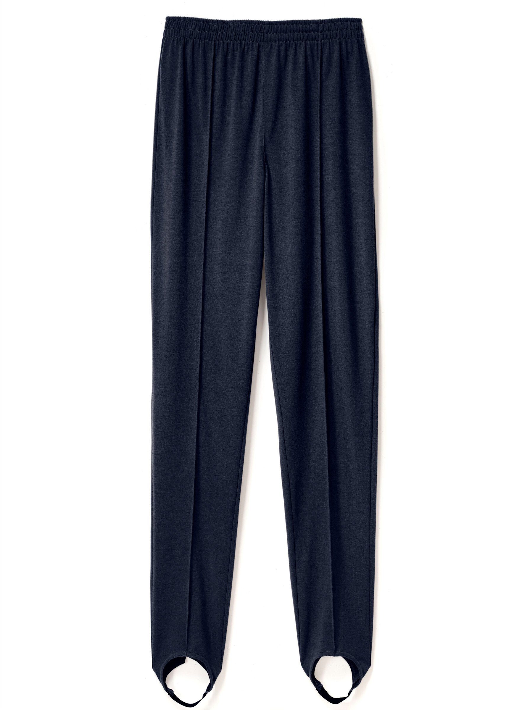 Sieh an! Jerseyhose Bügelfaltenhose Innenbeinlänge ca. günstig online kaufen