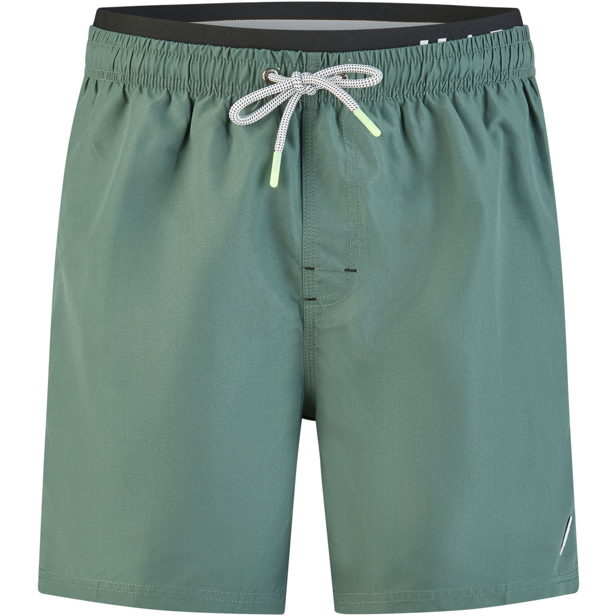 HAPPY SHORTS Badehose HAPPY SHORTS Herren Badeshorts Strandshort Waistband Khaki S - XXL