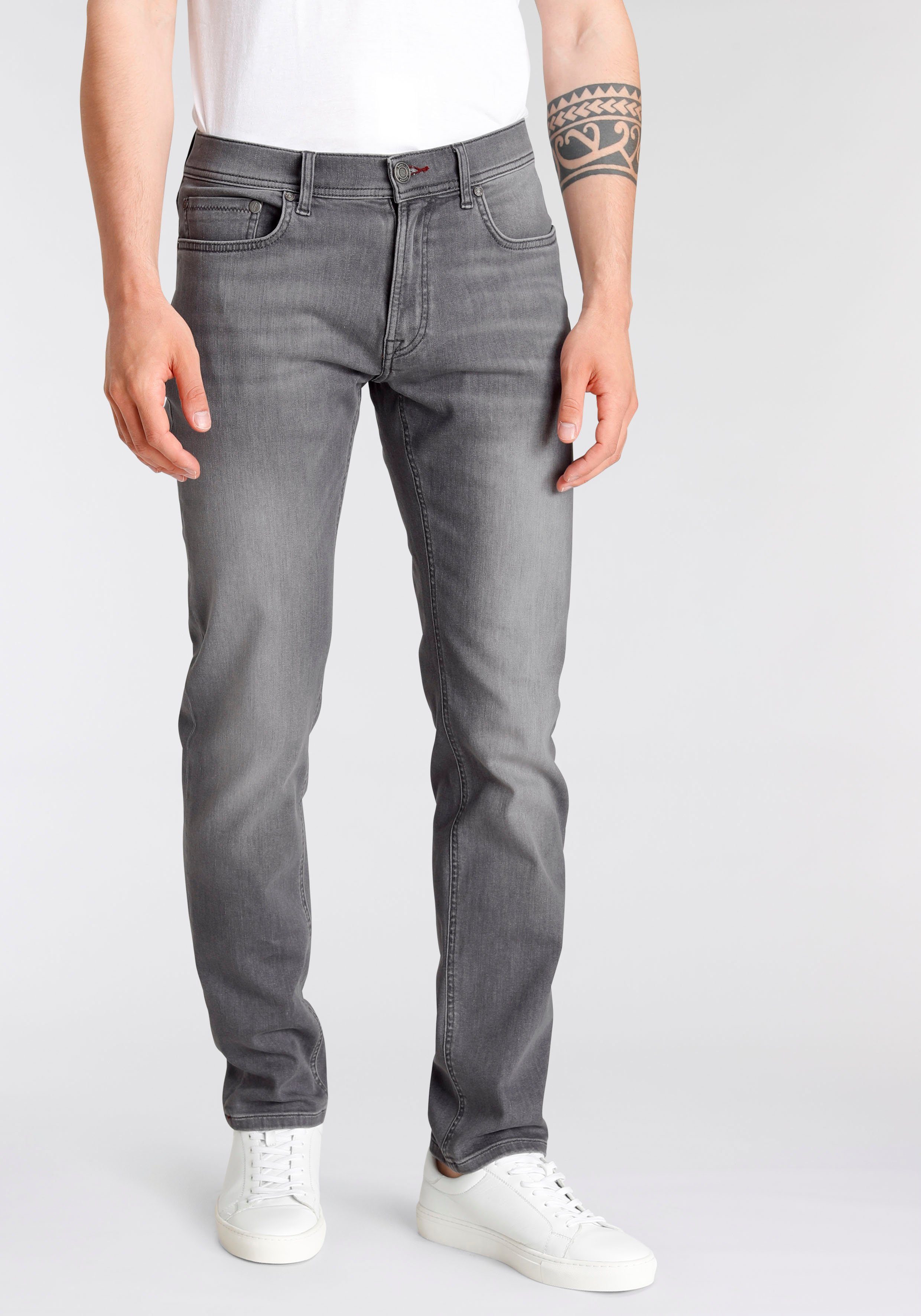 grey dark Daniel Regular-fit-Jeans Hechter