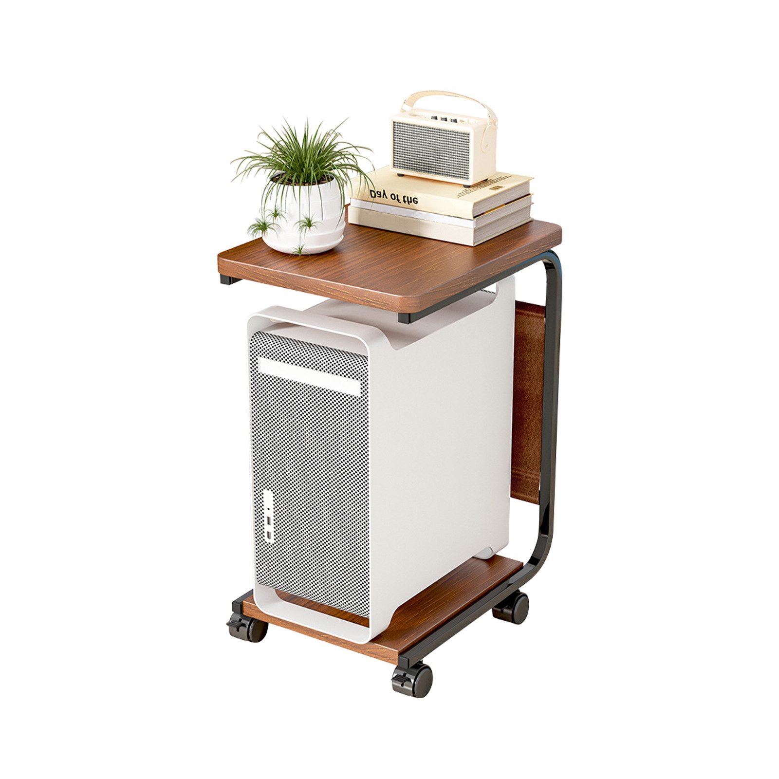 TWSOUL Druckertisch 2-lagiges Host-Drucker-Lagerregal, 62*46CM, Beweglich, günstig online kaufen