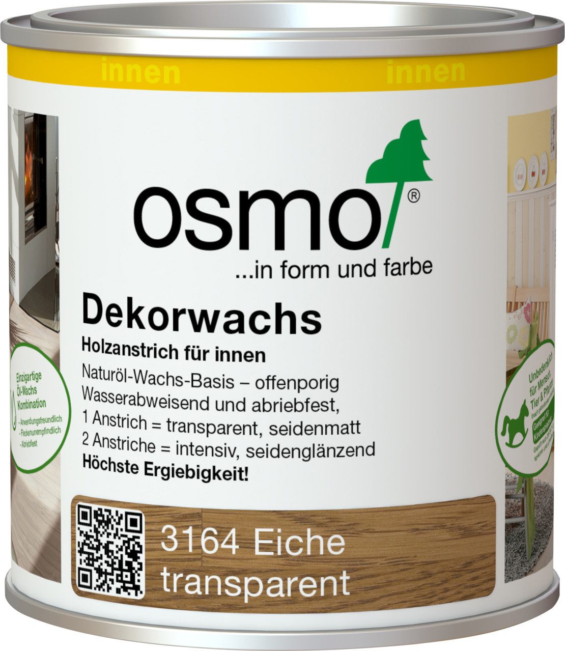 Osmo Osmo Dekorwachs 375 ml eiche Holzpflegeöl