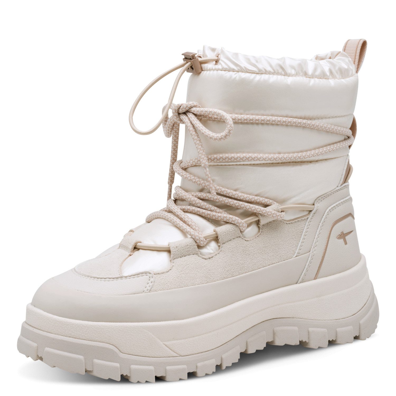 Tamaris Winterstiefelette Winterboots, Snowboots mit aufgesetzter Schnürung