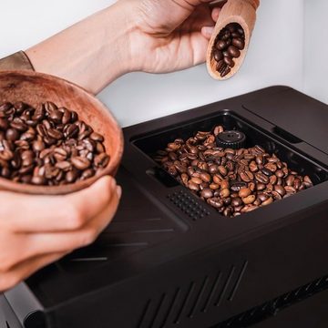 Cecotec Kaffeevollautomat Kompakte Cremmaet Compact 19 Bar Thermoblock-Heizsystem, mit integrierter Mühle und 1,1 L, Automatische Reinigung