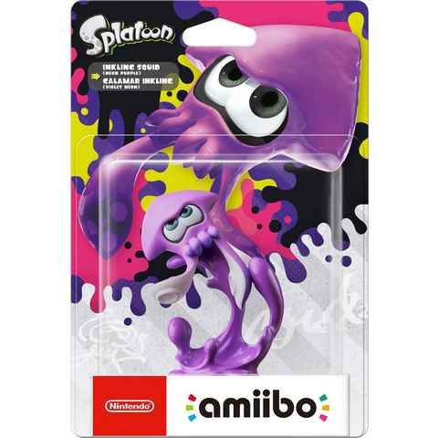 Nintendo Switch Spielfigur amiibo Splatoon Tintenfisch (Neon-Lila)